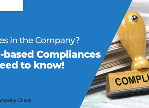 Event-based compliances for private limited companies