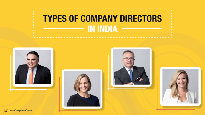 Types of Company Directors in India