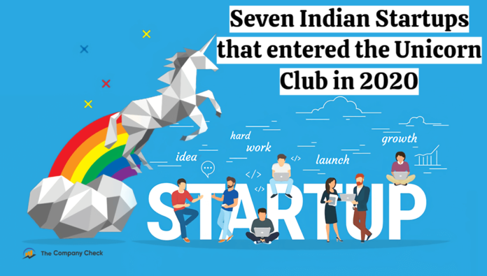 Seven Indian Startups that entered the Unicorn Club in 2020