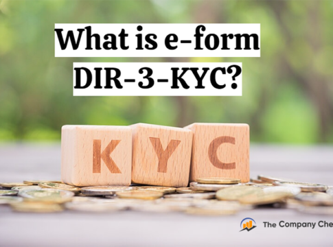 What is e-form DIR-3-KYC?